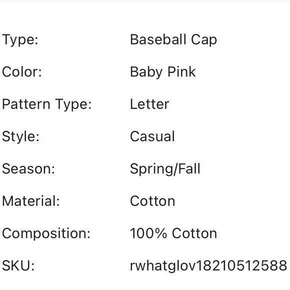 Letter Graphic Embroidery Baseball Cap - Picture 4 of 4